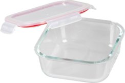 Dóza MagicHome, štvorcová, 1200 ml, s vekom, Clip