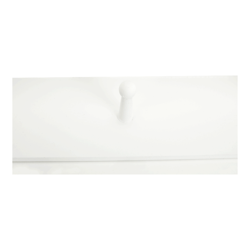 Kleiderbügel, weiß, BLANCO