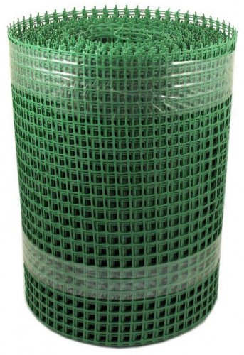 Pletivo plastové zelené, oko 30 x 30 mm, 0,4 x 25 m, XL-TOOLS