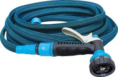 AQUACRAFT® 870030 tömlő, 1/2";, 15-30 m, rugalmas, kerti