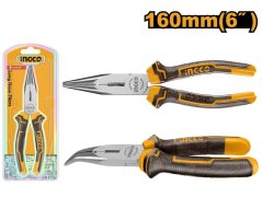 INGCO rádiós fogó hajlított 160mm