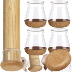 Huse de protecție pentru picioarele scaunelor - set de 4 Ruhhy (acțiune)