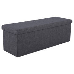 Klapphocker, grauer Stoff, UMINA