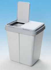 Behälter für getrennten Abfall UH zweiteilig DUOBIN KLC
