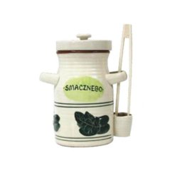 Keramikfass 3,5l Dekor + Stipec-Gurke