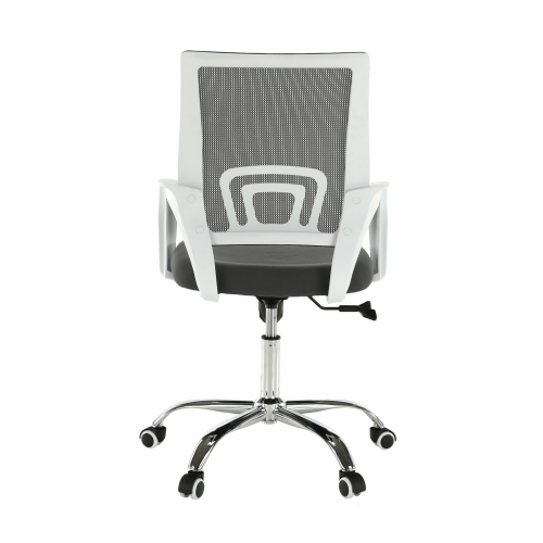 Uredska stolica, sivo/bijela, SANAZ TIP 2