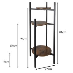 Stojeća saksija za cvijeće 80 cm Ruhhy 25627