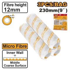 Tartalék festőhenger 230mm INGCO, 3 darabos csomagban