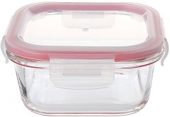 Dóza MagicHome, štvorcová, 800 ml, s vekom, Clip