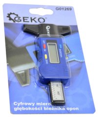 Cyfrowy miernik głębokości bieżnika opon, GEKO
