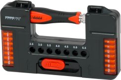 Strend Pro Premium Schraubendreher-Set, 37-teilig, Torx + Schlitz + Kreuzschlitz