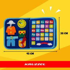 Manipulačná brožúra - modrá Kruzzel 26881 (akce)