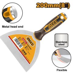 Rozsdamentes acél spatula 200mm INGCO Industrial