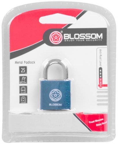 Blossom lock BC29 25 mm, viseča, Unique