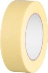Strend Pro traka, 38 mm, L-50 m, 80°C, bojanje, maskiranje, ljepilo, žuta