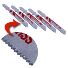 Piła szablasta do metalu 50mm/1mm, HSS, 1 kpl. 5 szt. T