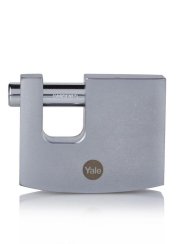 Yale Y124B/70/115/1 zár, maximális biztonság, lakat, krómozott, 70 mm, 3 kulcs