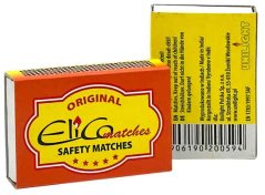 Zápalky krátke 10x balení, 38 ks, ELICO