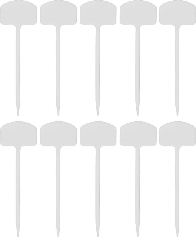 Strend Pro címke, jelölő, növényekhez és virágokhoz, 20 cm, 10 darabos csomagban