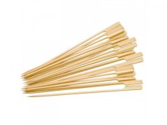 Ac pentru gratar frigarui din lemn de 25 cm (set de 25 buc.)