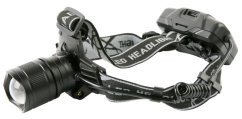 Čelovka Strend Pro Headlight H4019, XHP70 2000 lm, 3x2000 mAh, IP43, USB nabíjení, Zoom