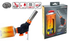 Lampa de lipit cu bricheta piezo si cartus 300ml, RK-3104C ELICO
