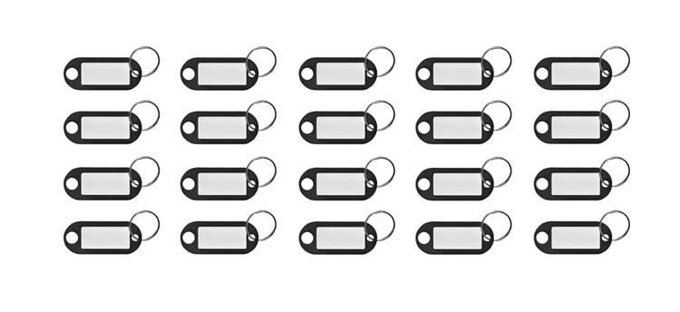 Schlüsselanhänger-/Identifikationsschlüssel-Set 100-tlg.