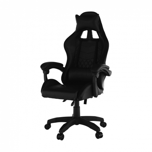 Uredska/gaming stolica s RGB LED pozadinskim osvjetljenjem, crna, MAFIRO