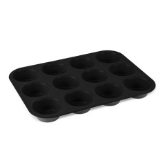 Forma na muffiny s nepřilnavým povrchem 12 ks Antracit Collection Forma na muffiny s nepřilnavým povrchem 12 ks Antracit Collection