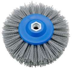 PVC-Bürste, 150x40mm, Korn 80, Gewinde M14, XL-TOOLS