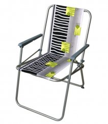 Krzesło kempingowe PICOLLO metal + tkanina