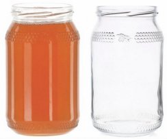 Befőttes pohár TO 82 900 ml mézhez 8 db/csomag