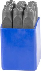 Izbijači broj HR59207 08 mm, 123 9 kom