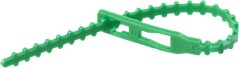 Taśma do podwiązywania roślin Strend Pro, opakowanie. 50 szt., zielone, 130 mm