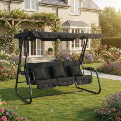 Gartenschaukel, dunkelgrau, MIJA