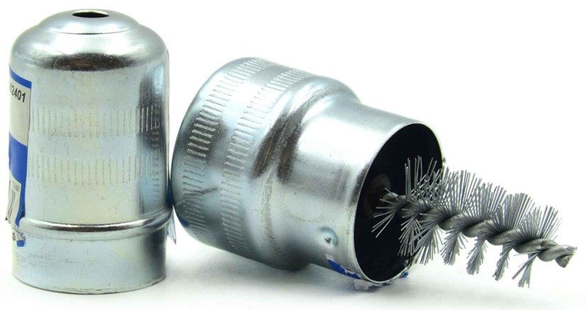 Drahtbürste zum Reinigen der Autobatteriepole, GEKO