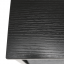 Komoda/noční stolek s látkovými šuplíky, černá/tmavě šedá, PALMERA TYP 1