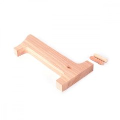 Hausnummer aus Holz ca.1 18cm