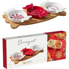 Set de 4 boluri de servit