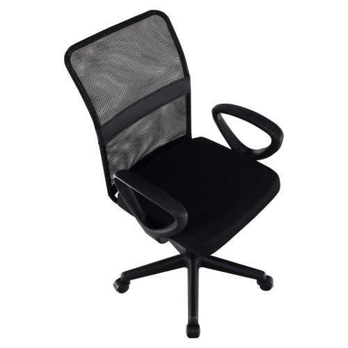 Krzesło biurowe, czarne, REMO 3 NOWOŚĆ