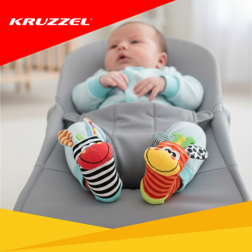 Hrkálky pre deti - sada 4 kusov Kruzzel 25068
