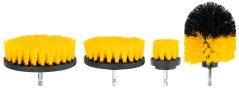 Kefék Strend Pro, készlet, tisztítókefe, fúróhoz, 4 részes