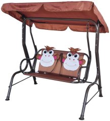 Huśtawka LEQ SANDIA Mono, 115x75x110 cm, małpka