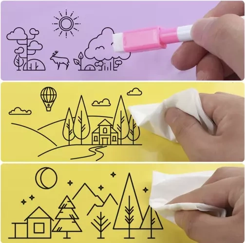 Markeri za suho brisanje - set od 16 kom. Maale 21647 (akce)