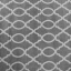 Teppich, hellgrau/elfenbeinfarbenes Muster, 57x90, DESTA