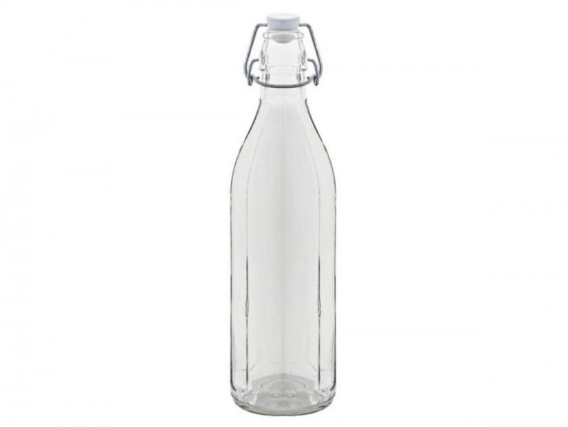 Glasflasche 750 ml mit Patentverschluss (akce)