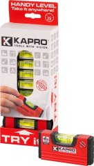 Wasserwaage KAPRO® 246, MINI Handy-Wasserwaage, 100 mm, Verkaufsbox 10 Stk