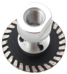 Dijamantna ploča promjera 50 mm s nastavkom za kutnu brusilicu, XL-ALATI (akce)