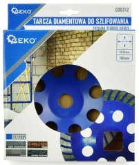 Brúsny diamantový kotúč 180 x 22 mm TURBO, bez závitu, GEKO
