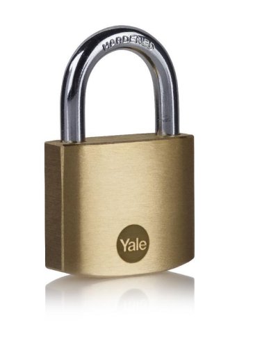 Zámek Yale Y110B/40/122/2, Standard Security, visací, 40 mm, sjednocené 2 zámky se 3 klíči